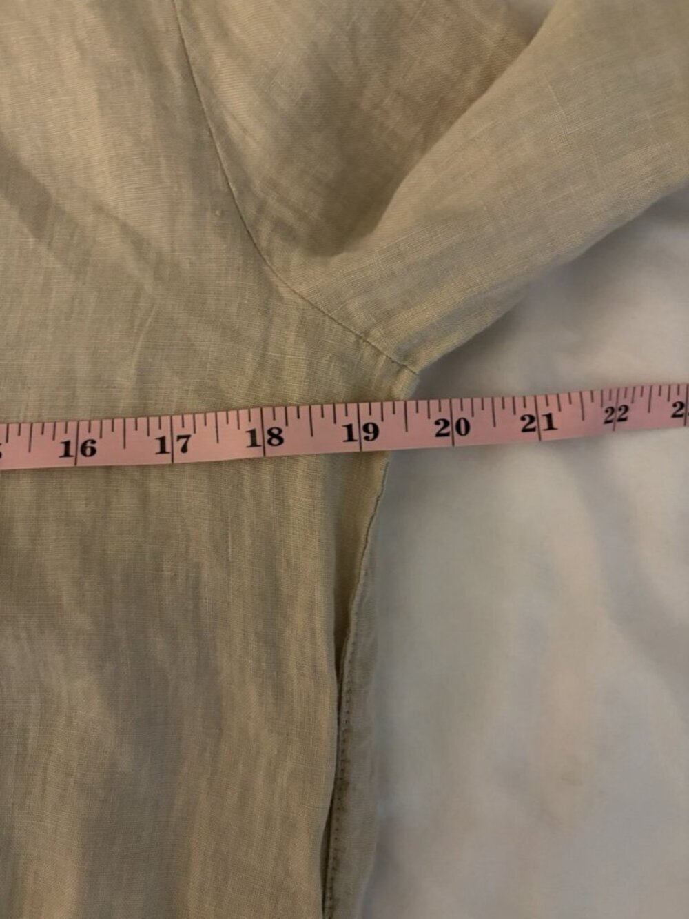 James Perse Standard Beige 100% Linen Romper Size 0 Utility Minimalist Luxe NWT - Picture 9 of 11
